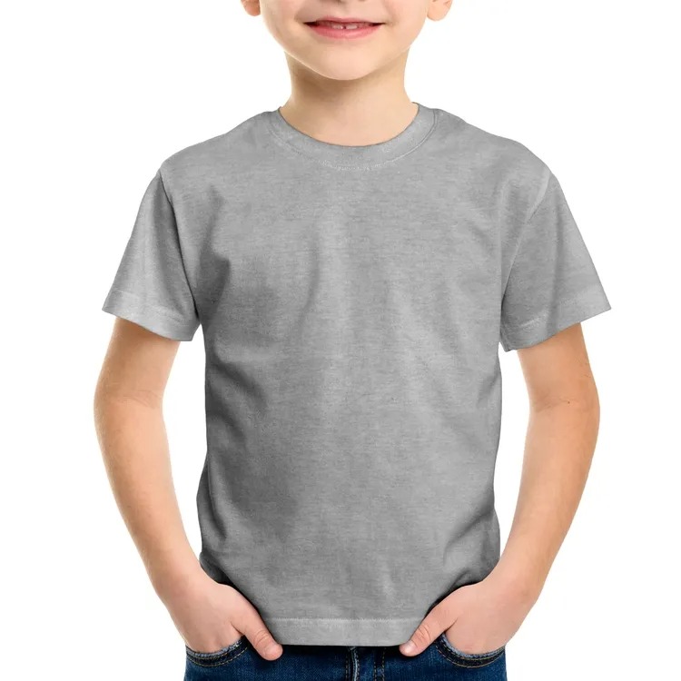 Camiseta básica em meia malha